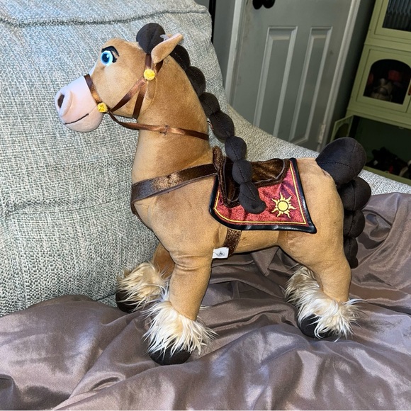 Disney Fidella Stuffed Plush Horse from Tangled 16" rapunzel - Picture 2 of 9